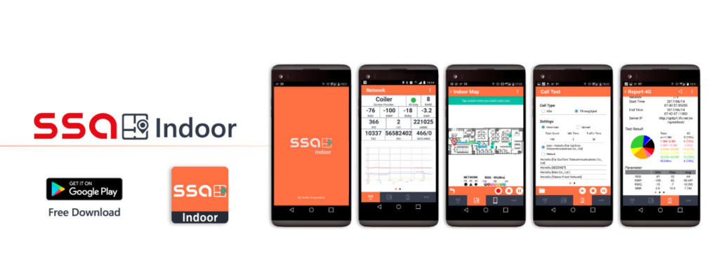 Coiler launches third free signal quality app, SSA Indoor, on Google Play