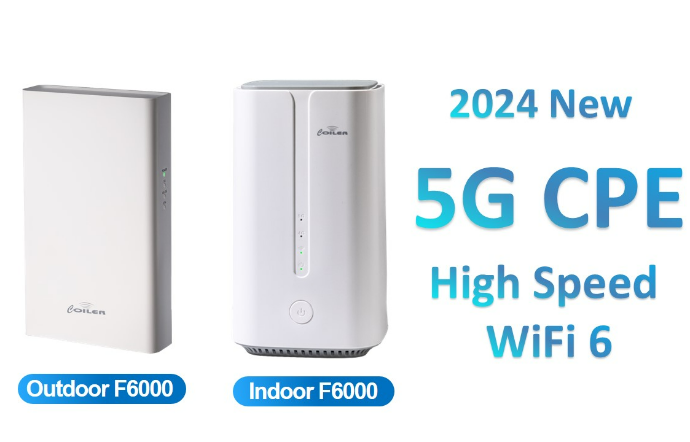 Coiler announced the expansion of its latest product 5G FWA CPE indoor and outdoor model series in 2024. And began to vigorously promote and sell in Europe