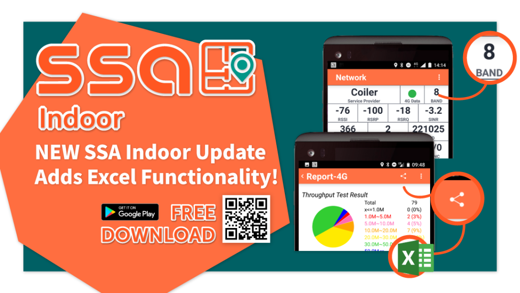 NEW SSA Indoor update adds excel functionality!